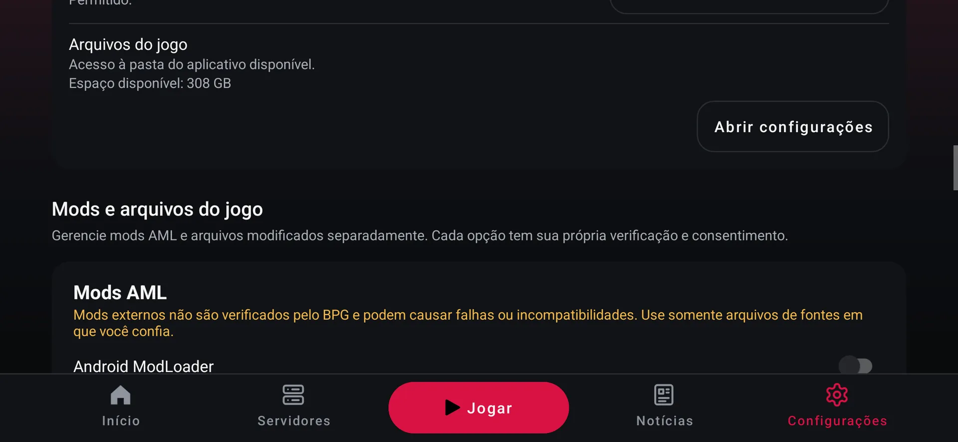 Mods y archivos